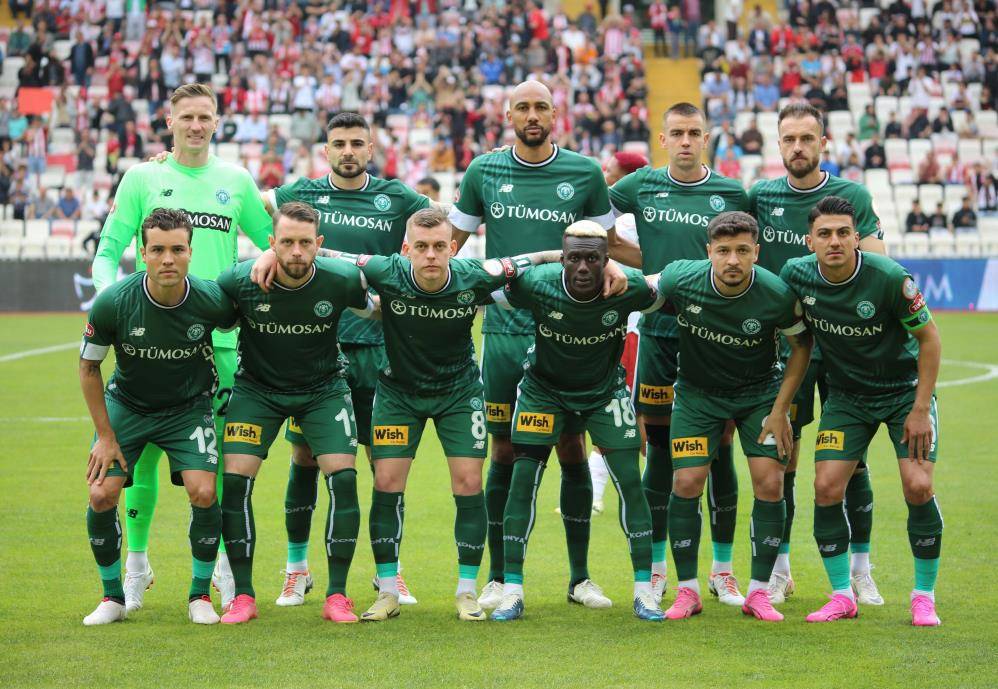 Konyaspor’un etkili oyun sergileyemediği Sivasspor maçından kareler 14