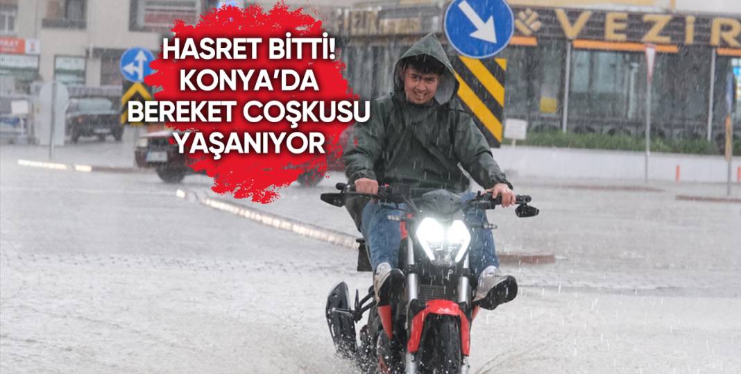 Dün Türkiye’nin yağış rekorunu Konya kırdı 1