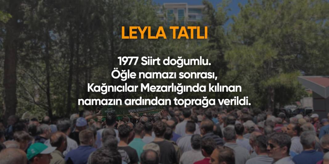 Konya'da bugün hayatını kaybedenler | 30 Nisan 2024 10