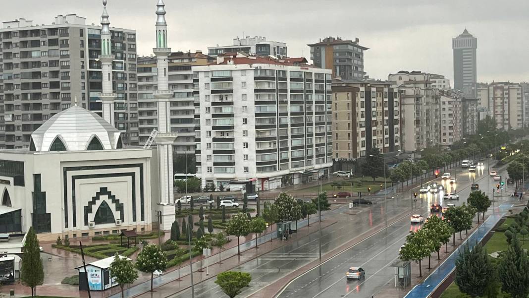 Konya’da yağmur yağışının ara vereceği tarih açıklandı 7