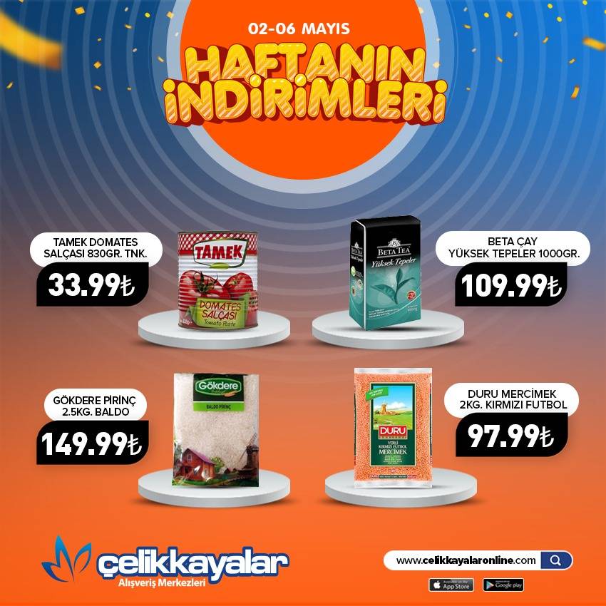 Konya Çelikkayalar Market beklenen indirim listesini duyurdu 13