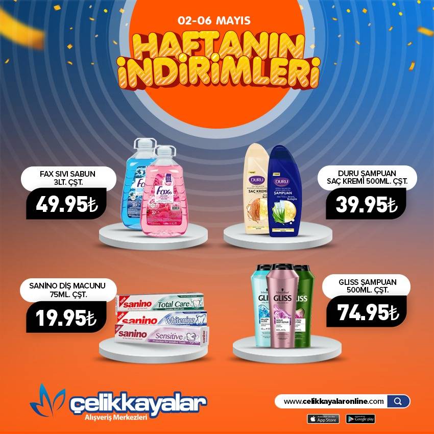 Konya Çelikkayalar Market beklenen indirim listesini duyurdu 18