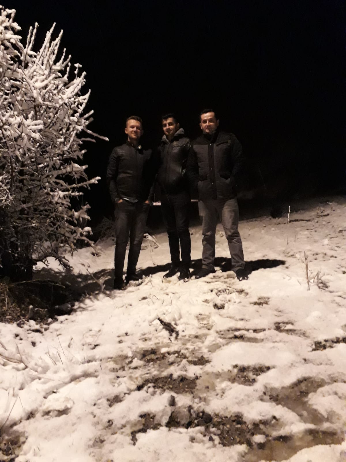 Konya'da bazı bölgelere mevsimin ilk karı yağdı 2