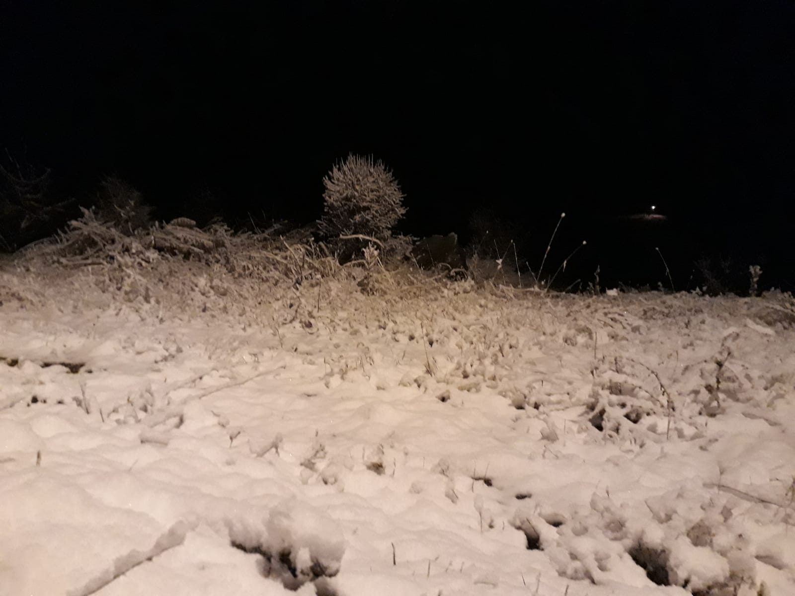 Konya'da bazı bölgelere mevsimin ilk karı yağdı 4