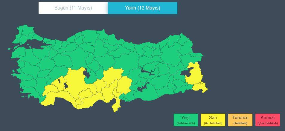 Konya ve çevresine son dakika uyarısı: 7 saat sürecek 2