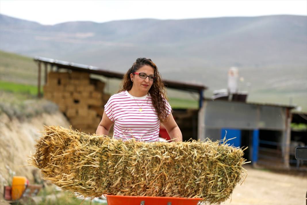Konya’da gıda teknikeri kadın devlet desteğiyle çiftlik sahibi oldu 4