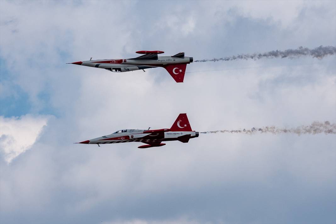 Konya’daki Anadolu Ankası tatbikatında Türk Yıldızları rüzgarı 3