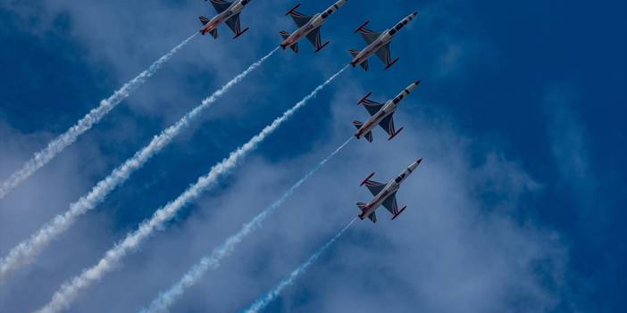 Konya’daki Anadolu Ankası tatbikatında Türk Yıldızları rüzgarı