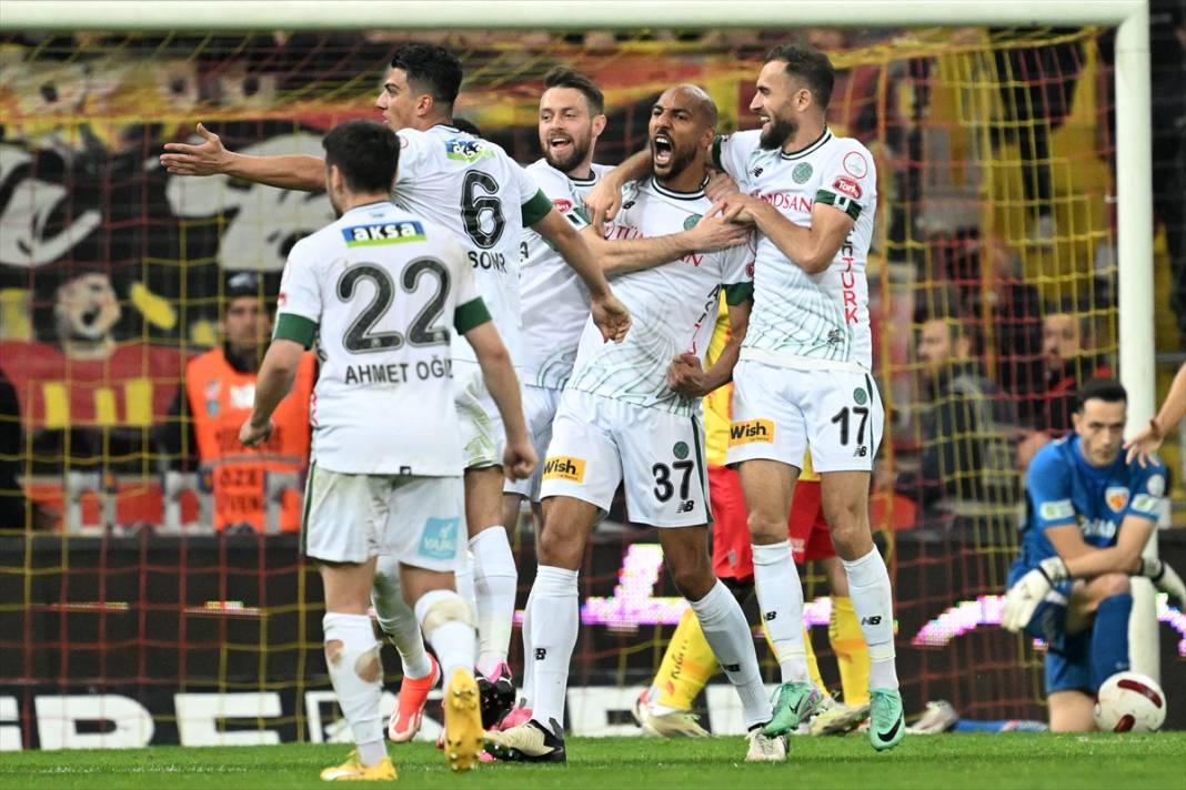 Ligde kalma hesapları yapan Konyaspor’un Kayserispor maçından kareler 26
