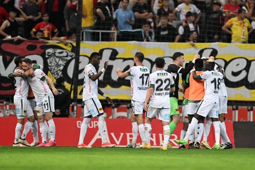 Ligde kalma hesapları yapan Konyaspor’un Kayserispor maçından kareler 31