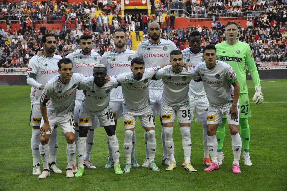 Ligde kalma hesapları yapan Konyaspor’un Kayserispor maçından kareler 55