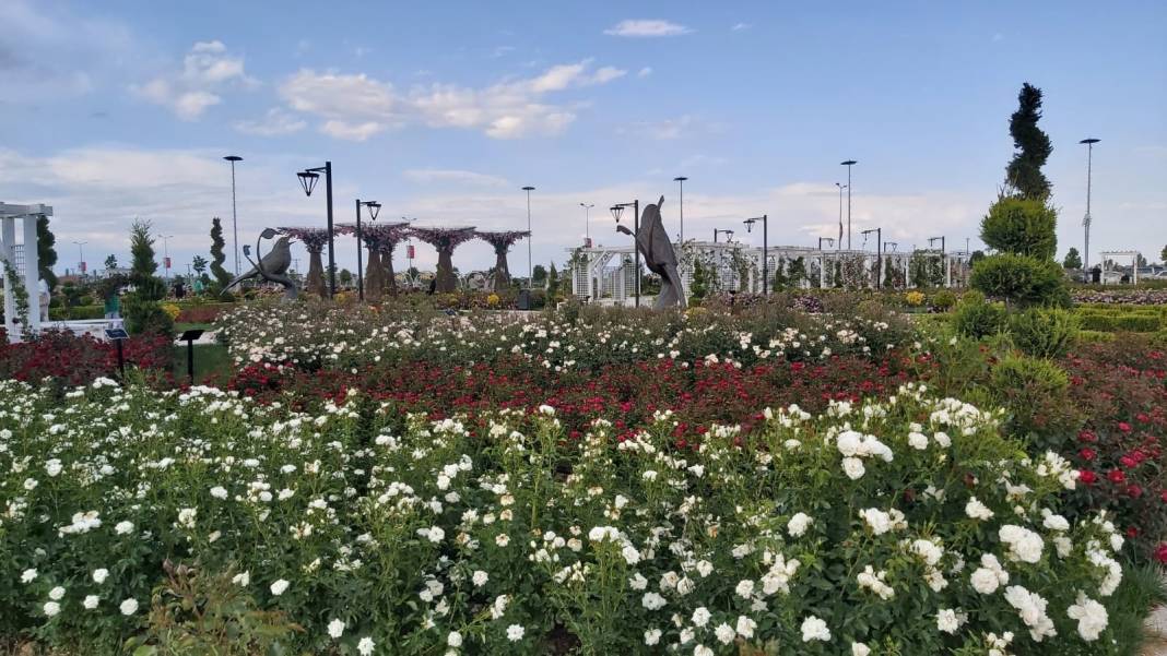 Karatay Gül Bahçesi Parkı yeni sezon için kapılarını açtı 3