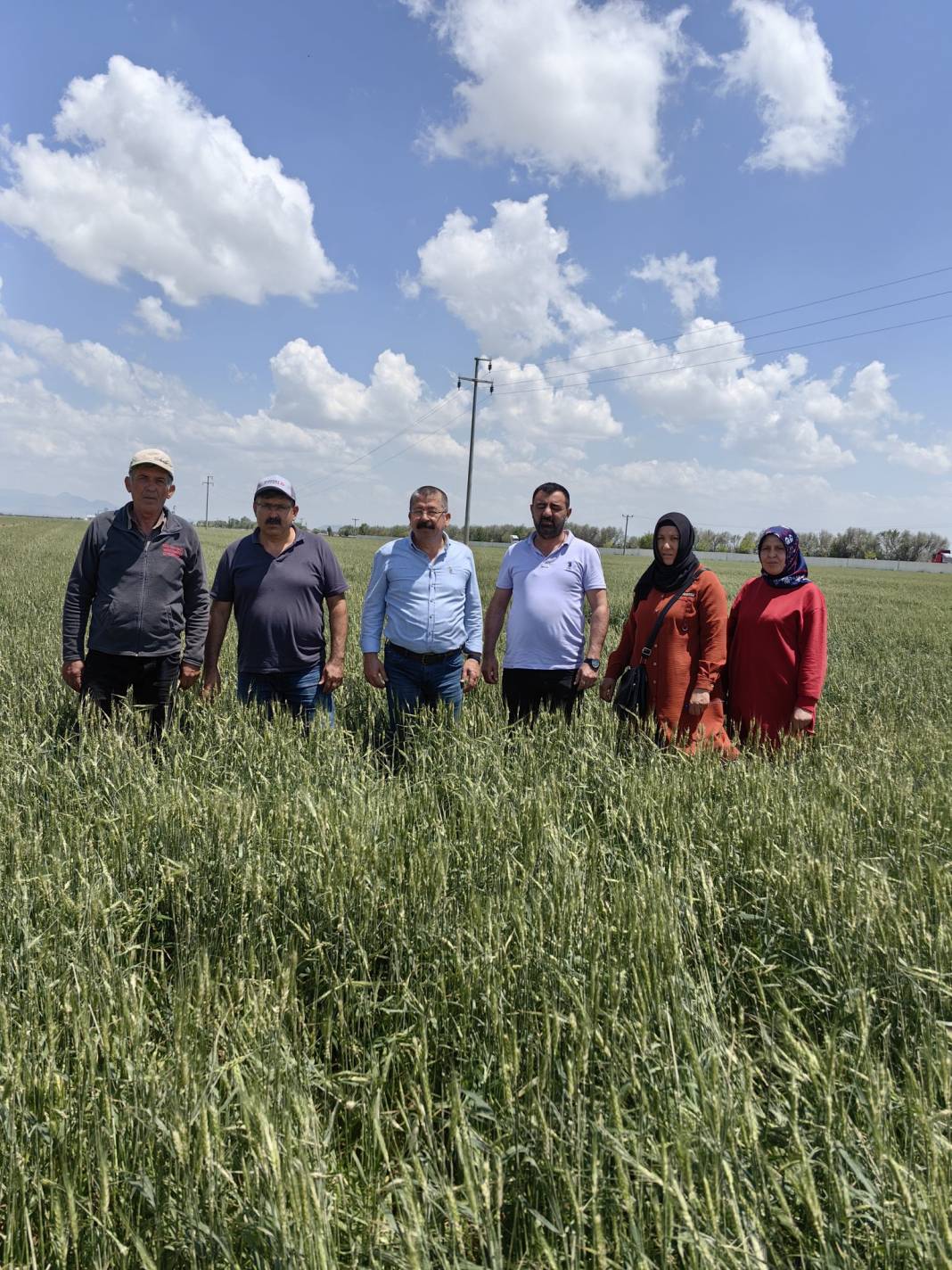 Konya’da dolunun vurduğu tarım arazilerinde hasar tespiti 8