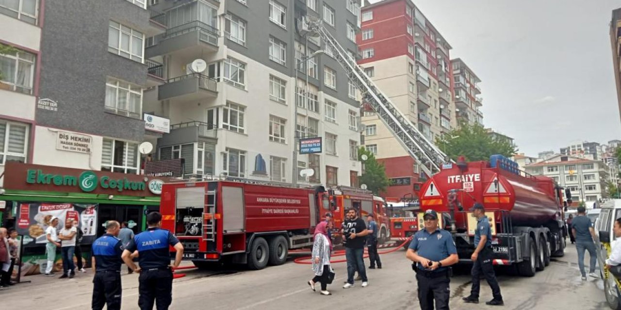 Son Dakika: Ankara'da yangın! Ölü ve yaralılar var