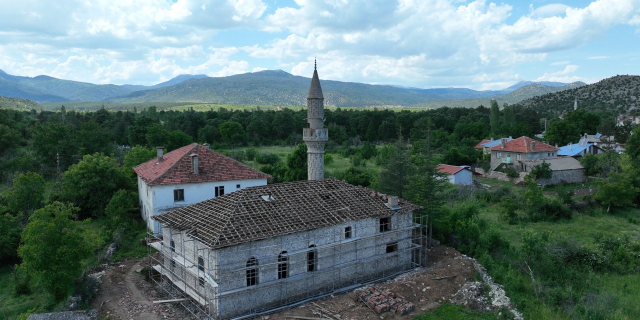 Konya’nın asırlık camisi aslına uygun restore edilecek