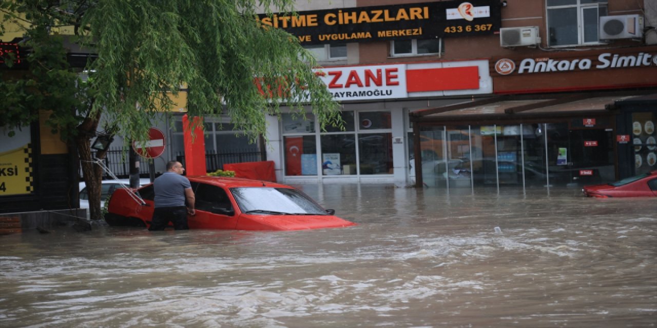 Ankara'da selin esnafa faturası 10 milyon liranın üzerinde