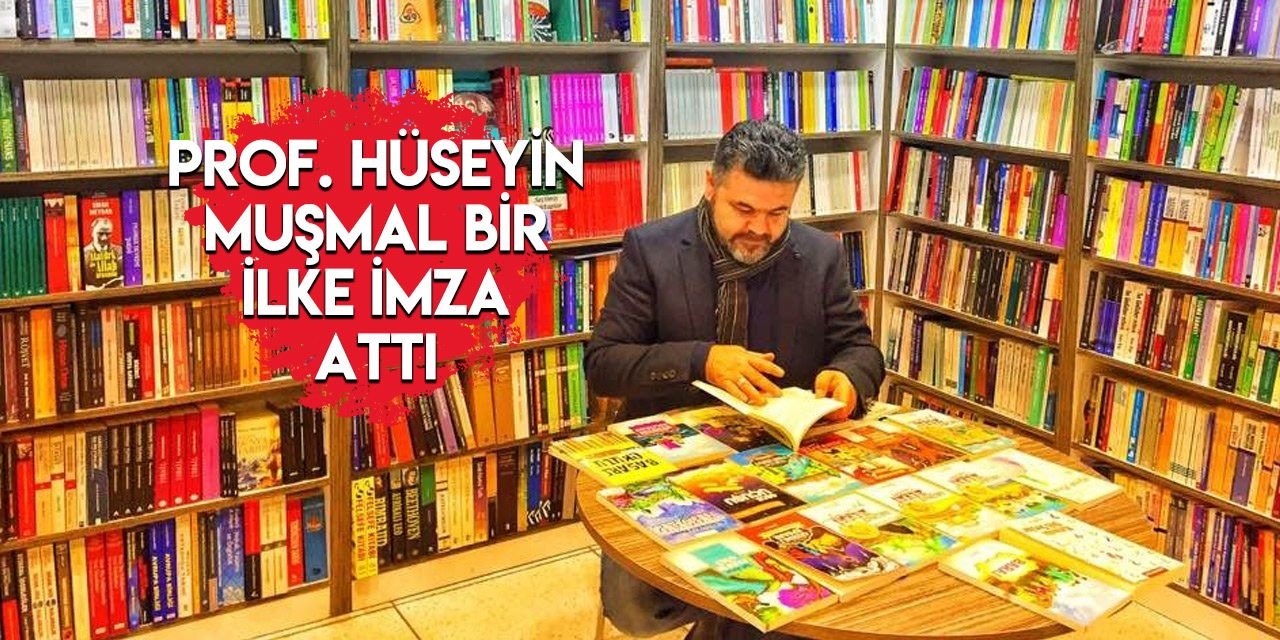 Literatürde ilk! Konyalı profesör yeni eserini yayınladı