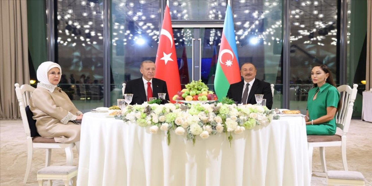 Cumhurbaşkanı Erdoğan’ın ikinci durağı Azerbaycan oldu