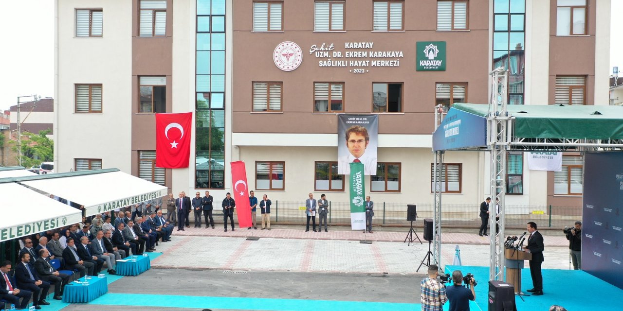Konya’da öldürülen doktorun adını taşıyan tesis açıldı