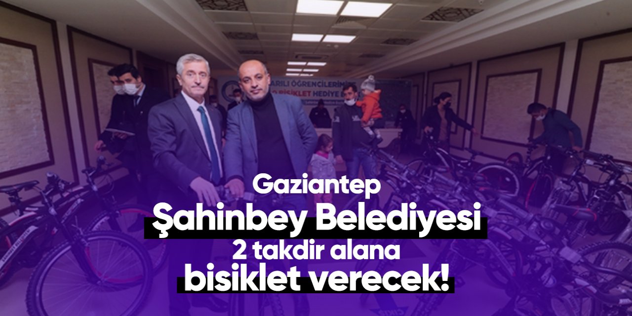Gaziantep Şahinbey Belediyesi bisiklet başvurusu 2023