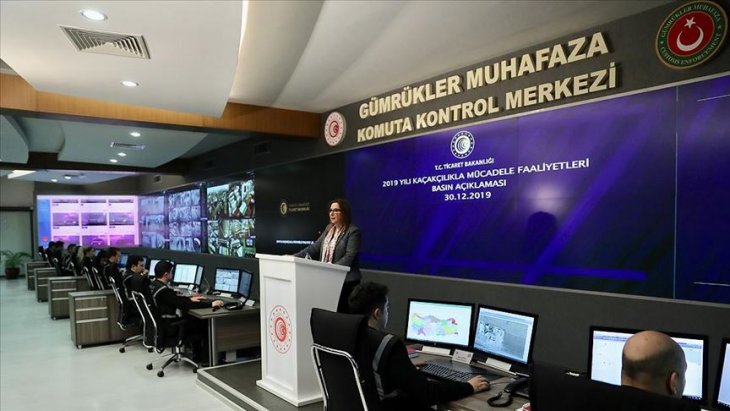 2019'da 3 milyar 107 milyon liralık uyuşturucu ve kaçak ticari eşya ele geçirildi