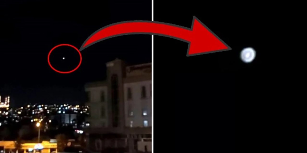 Kahramanmaraş'ta UFO paniği