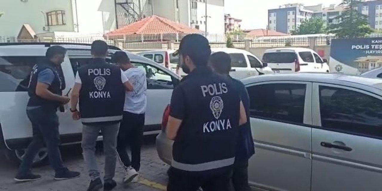 Konya’da cami ve evlere dadanan 2 hırsızlık zanlısı yakalandı