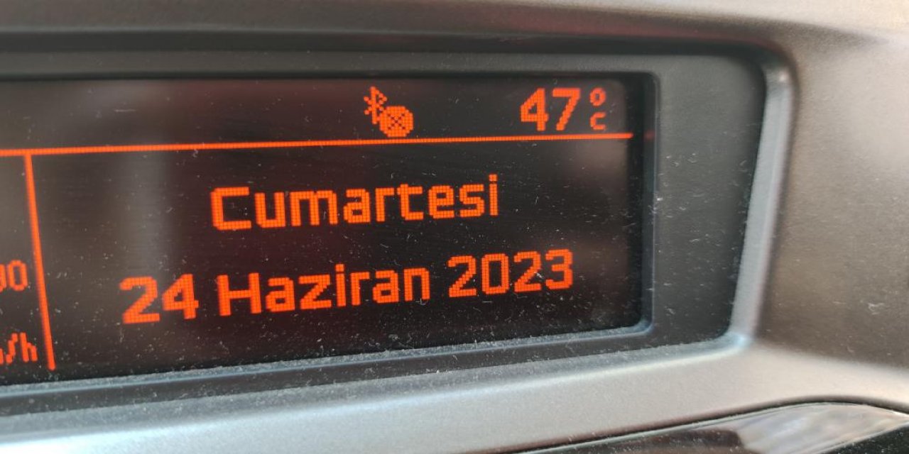 Adana’da termometreler 47 dereceyi gördü