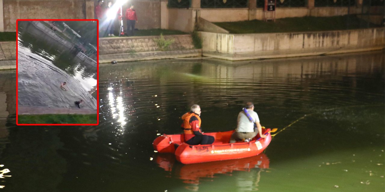 Çayda boğularak can veren gencin son görüntüsü ortaya çıktı