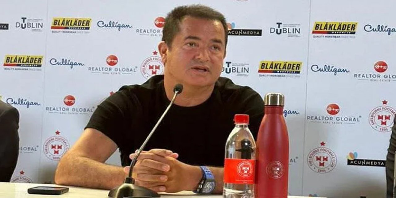 Acun Ilıcalı, Shelbourne FC’nin İrlanda’da gerçekleşen basın toplantısına katıldı.