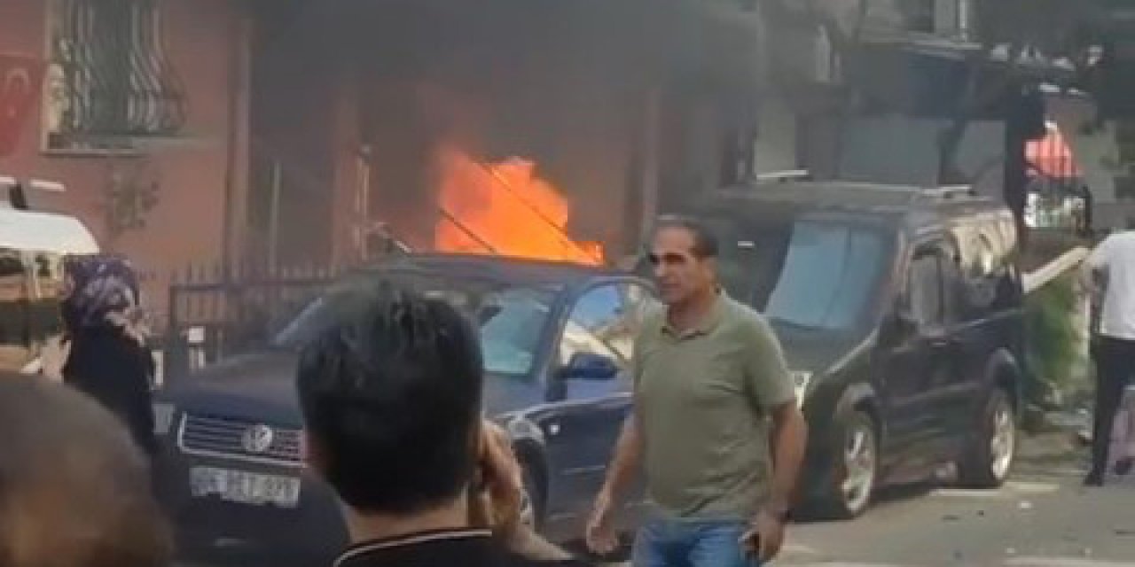 Son Dakika: Doğal gaz patlaması! Yaralılar var