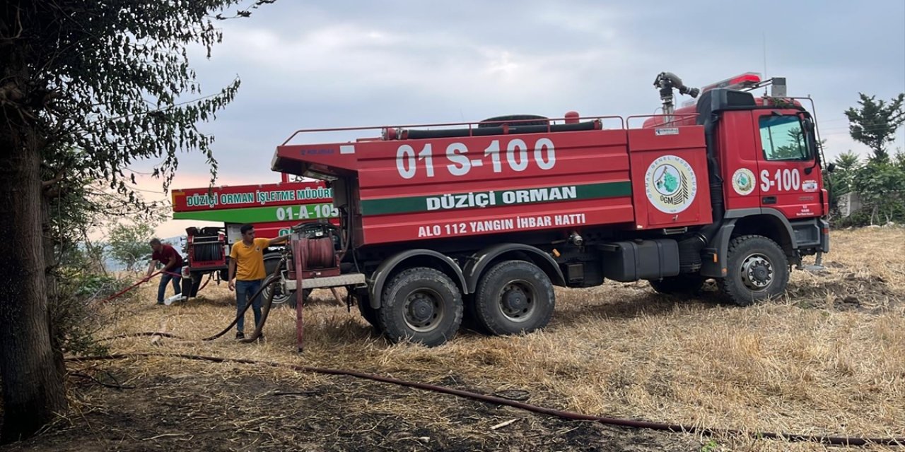 Ormanlık alanda çıkan yangın söndürüldü