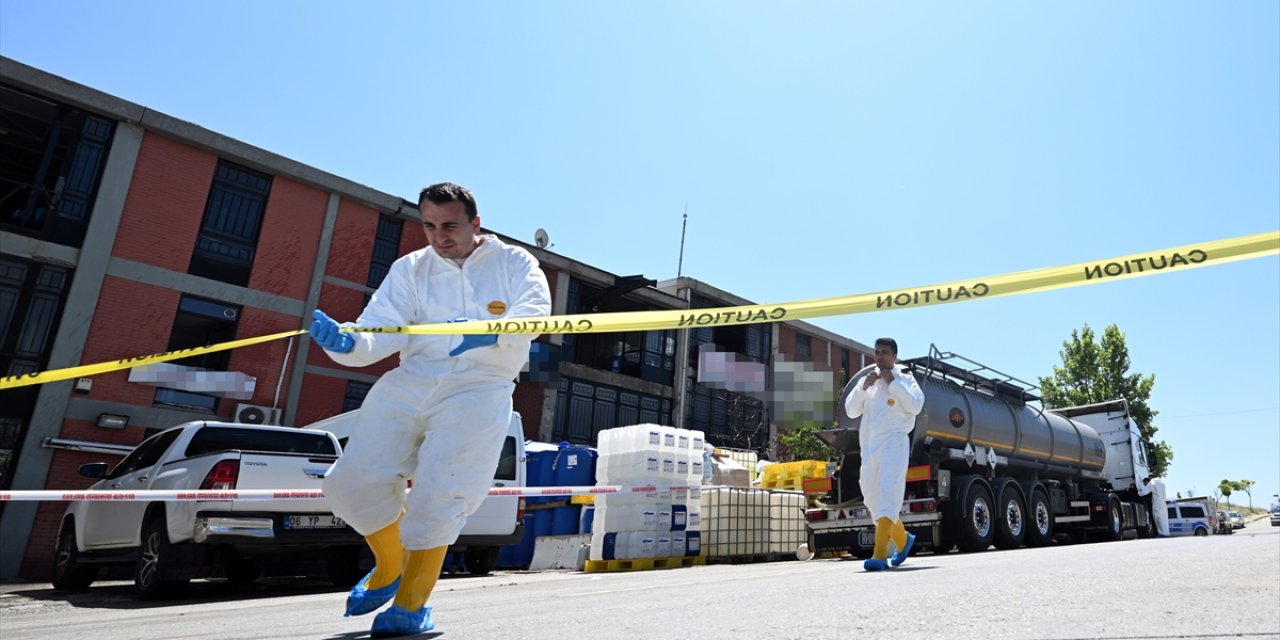 OSB’deki temizlik ve hijyen ürünleri üreten iş yerinde patlama