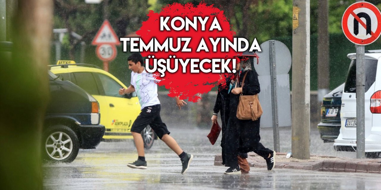 Yarın 15 ilçe, Pazar tüm Konya’da yağış var
