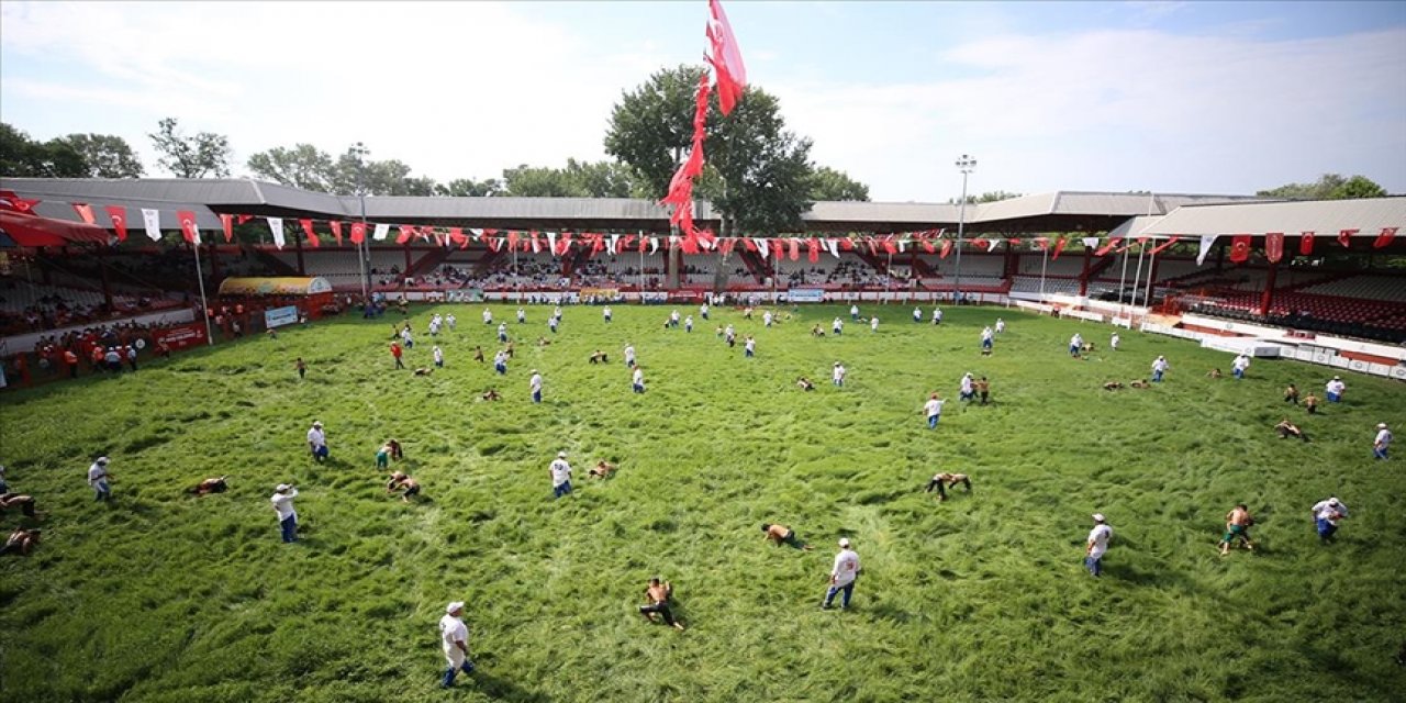 662. Kırkpınar Güreşleri başladı