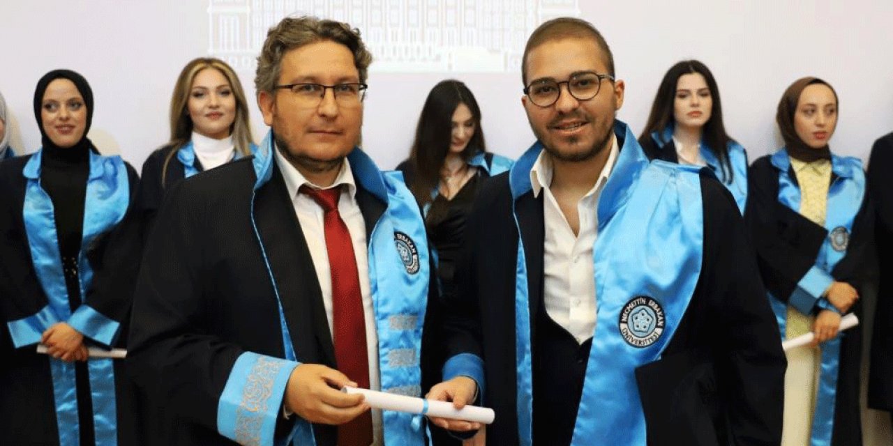Konya’da üniversiteli gencin hastane odasında başarı hikayesi