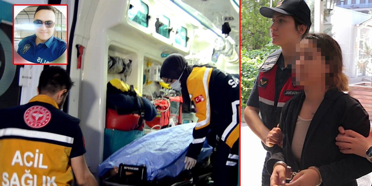 Aksaray'da kız arkadaşının başından vurduğu polis memurundan acı haber