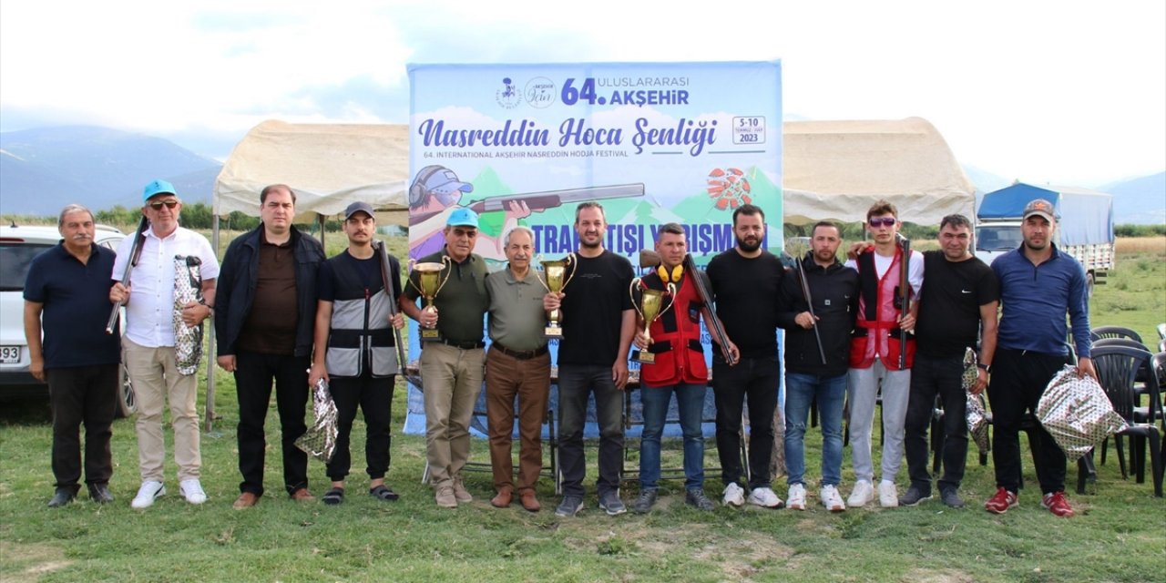Akşehir Nasreddin Hoca Şenlikleri'nde trap atışı yarışması yapıldı