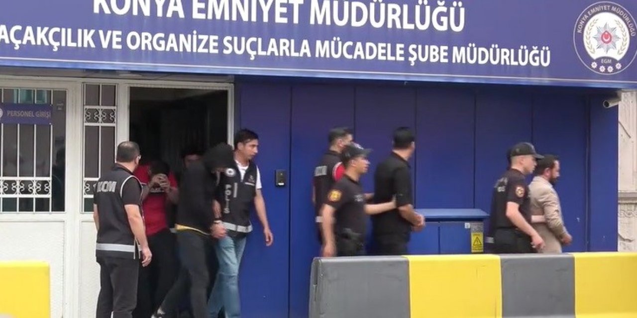 Konya’da rüşvet operasyonu: 5’i sigara denetçisi 23 gözaltı