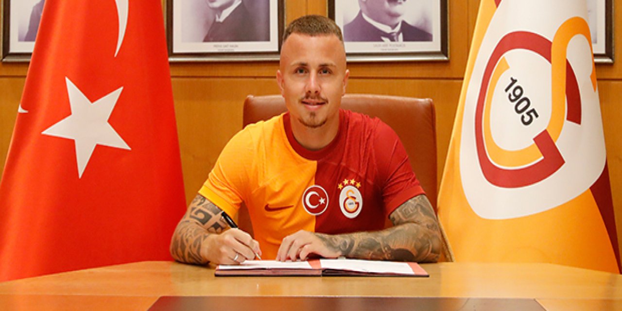 Angelino Galatasaray’a imzayı attı