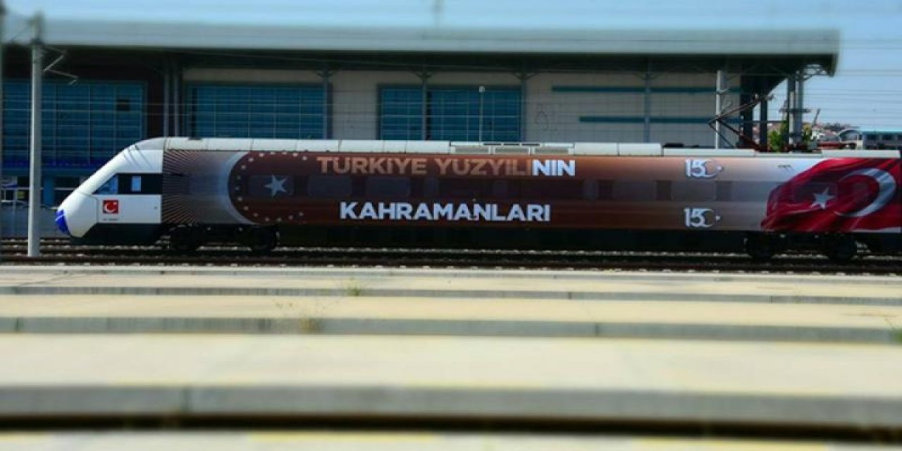 Konya’dan da geçecek 15 Temmuz treni yolda