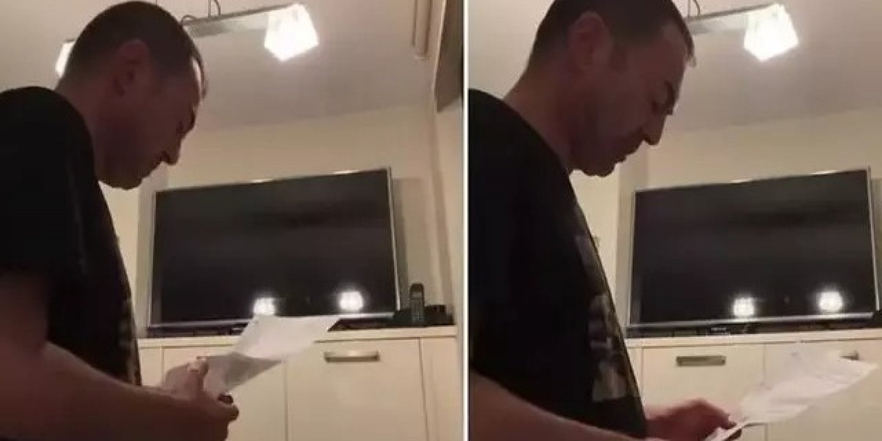 SERDAR ORTAÇ EVİNE GELEN ÖDEME EMRİNE İSYAN ETTİ