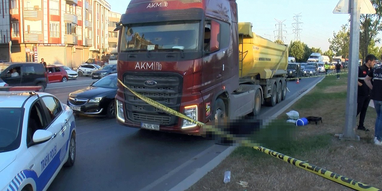 Piknik malzemelerini aldı, yolun karşısına geçerken TIR’ın altında kalıp öldü