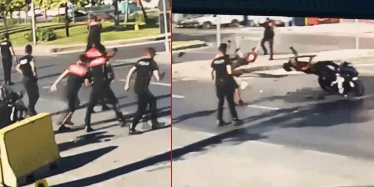 Dur ikazına uymadı! Motosiklet sürücünün çarptığı polis şehit oldu