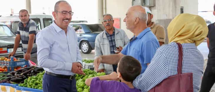 Meram'daki yerli ürün pazarına ilgi artıyor