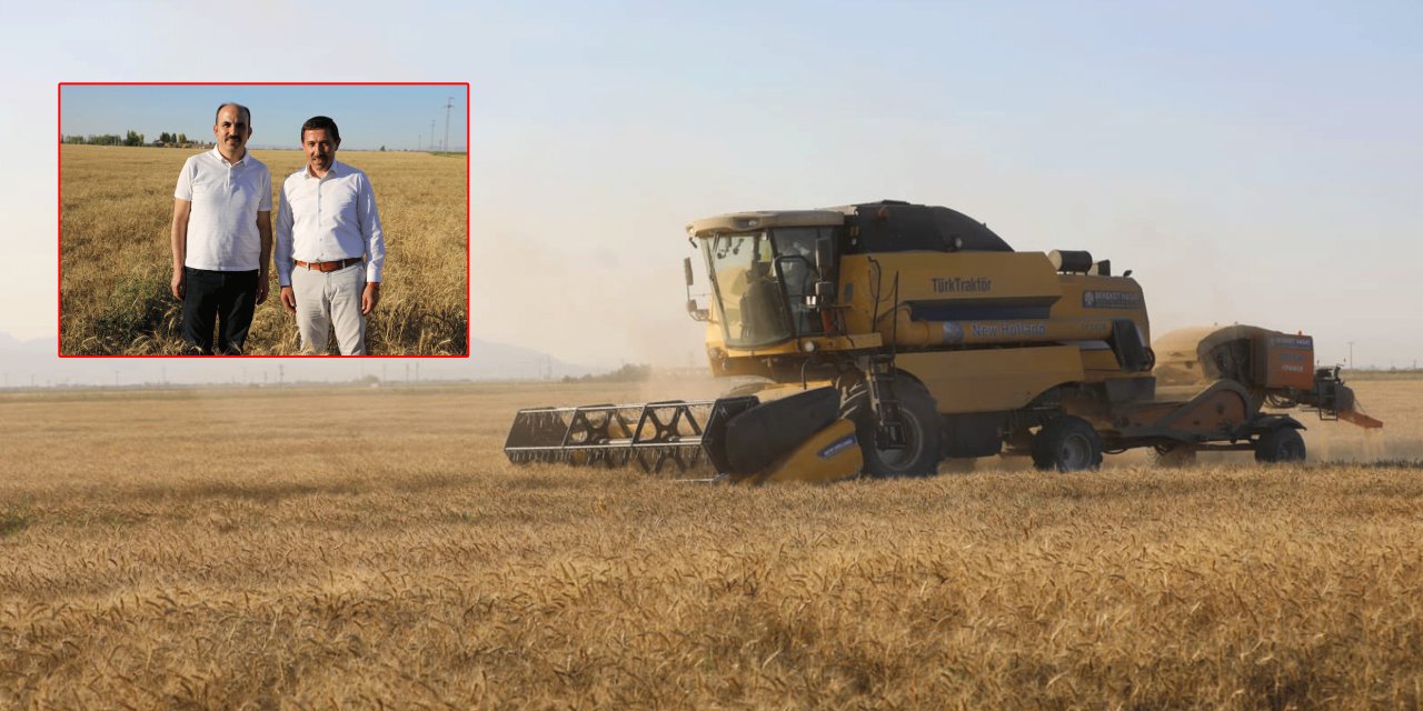 Konyalı Başkanlar, Türkiye’nin en büyük tarım alanında hasat yaptı