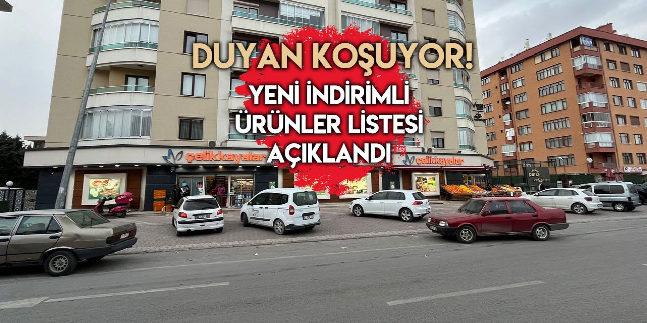 Konya’nın zincir marketi 26 kalem üründe indirim yaptı