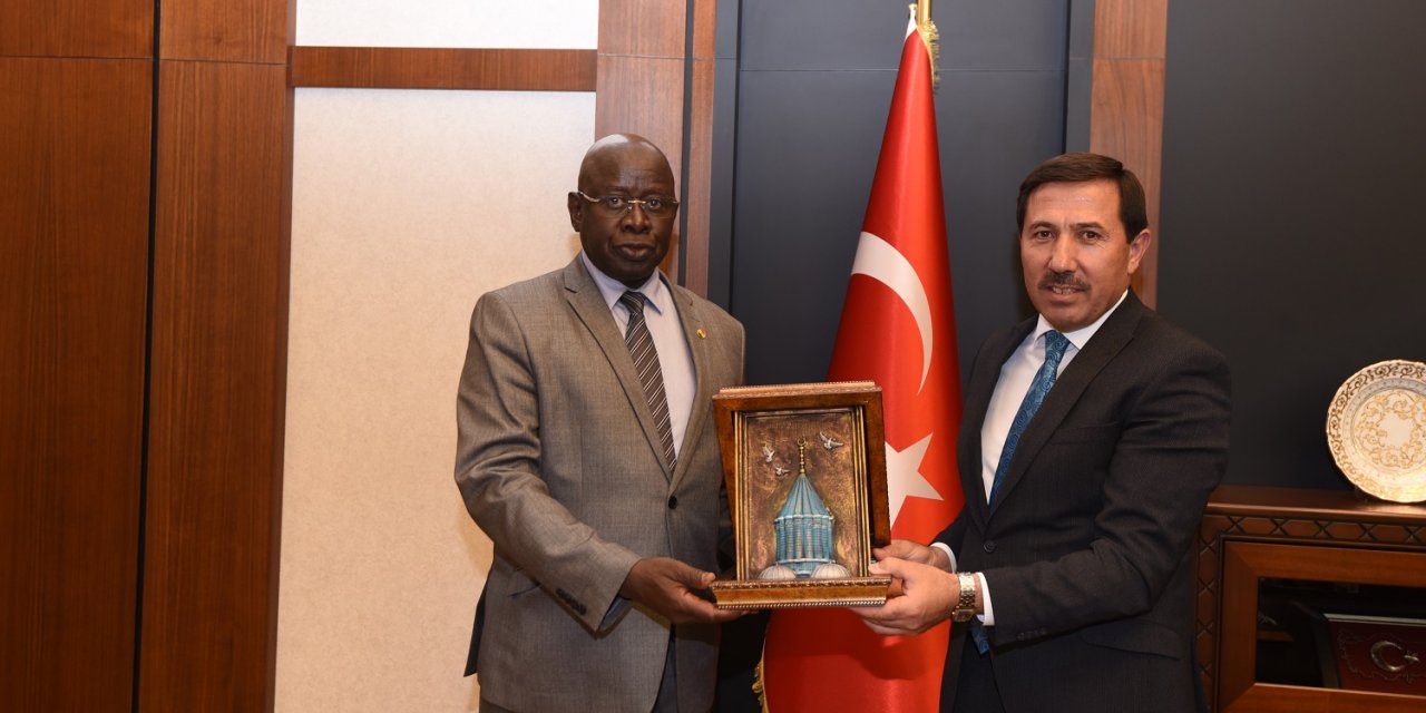 Başkan Kılca, Senegal Ankara Büyükelçisini ağırladı