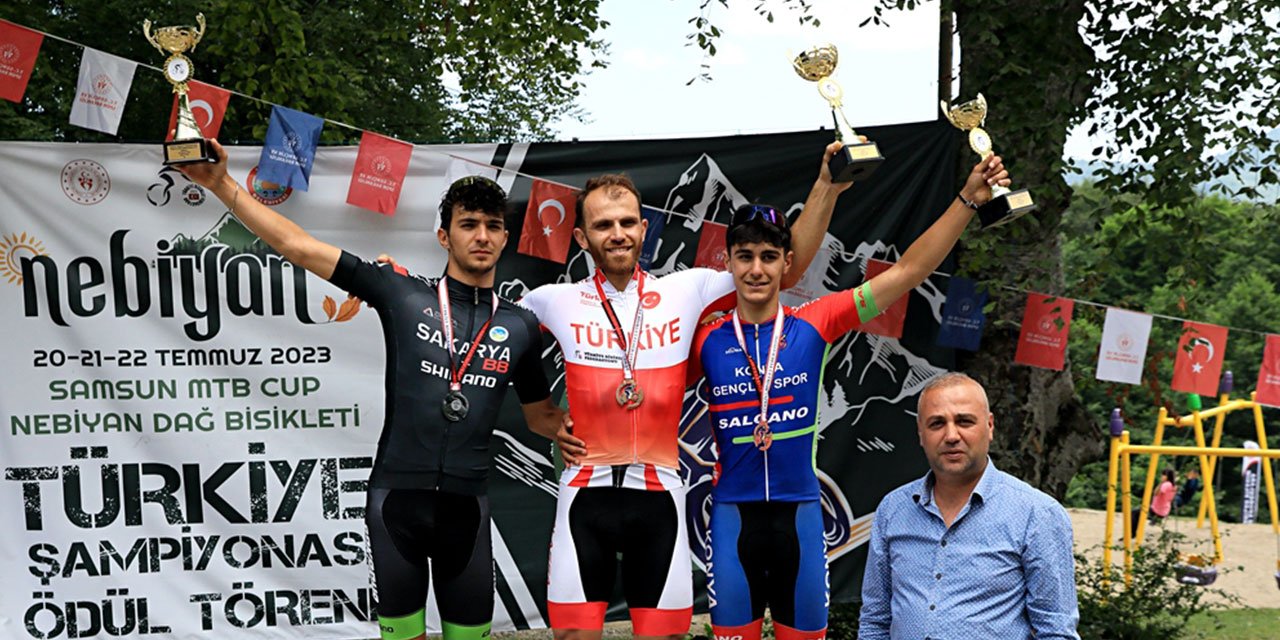 Konyalı bisikletçi Türkiye Şampiyonasında 3. oldu