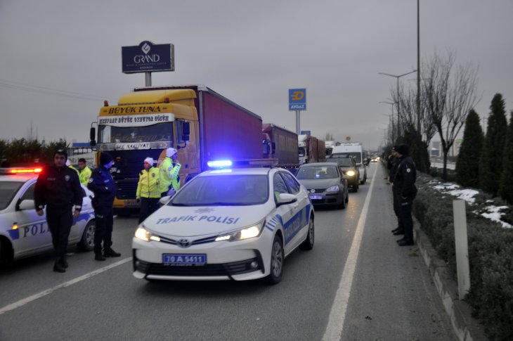 105 TIR şoföründen, 'U-ETDS' protestosu